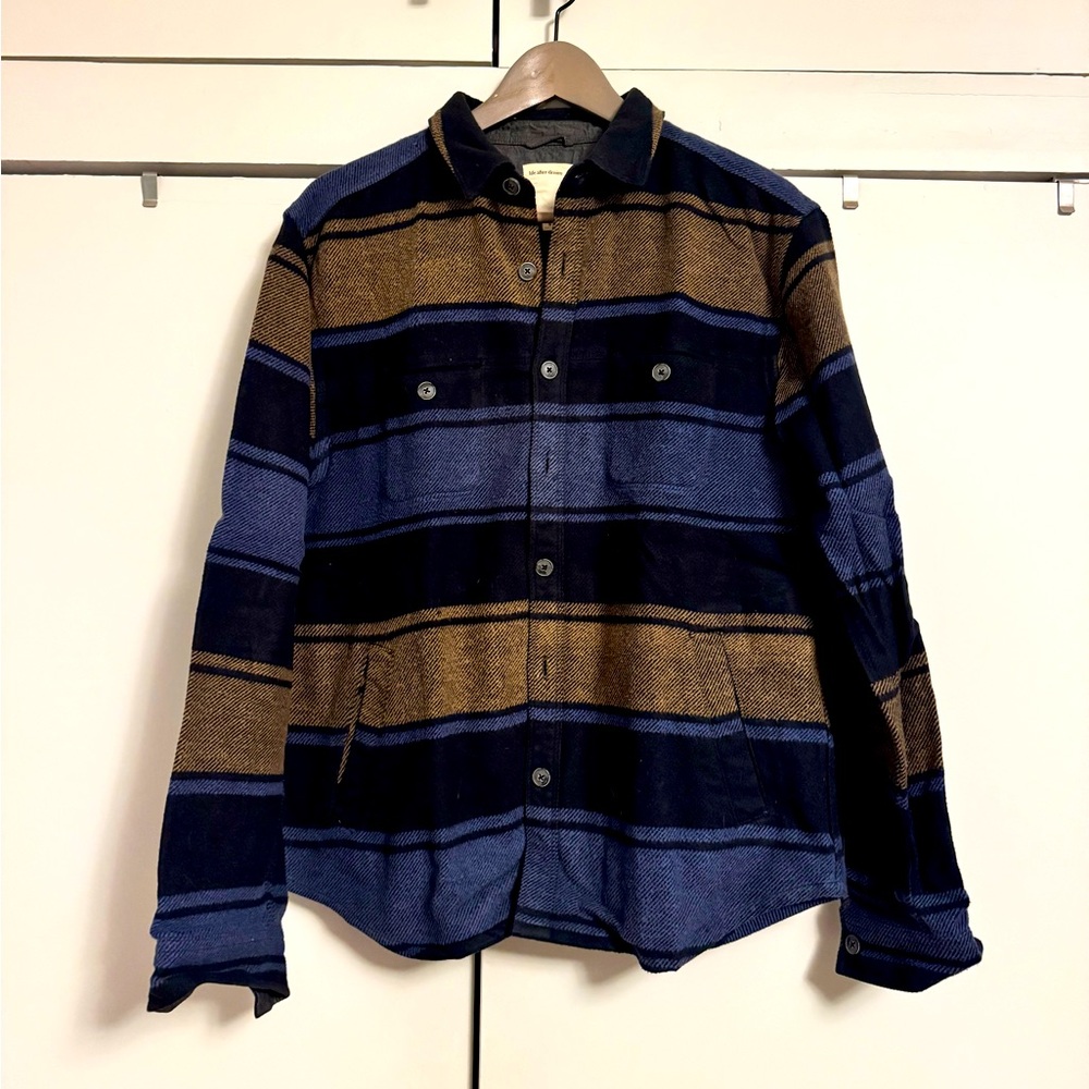 life/after/denim button-down flannel - Men’s size S